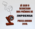 Divugado os vencedores do Prmio de Imprensa do Press Award 2010